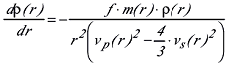 Adams-und-Williamson-Gleichung