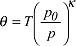 potentielle Temperatur