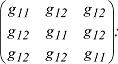 kristallographisches Achsenkreuz