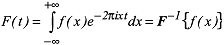 Fouriertransformation