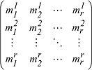 orthogonale Matrix