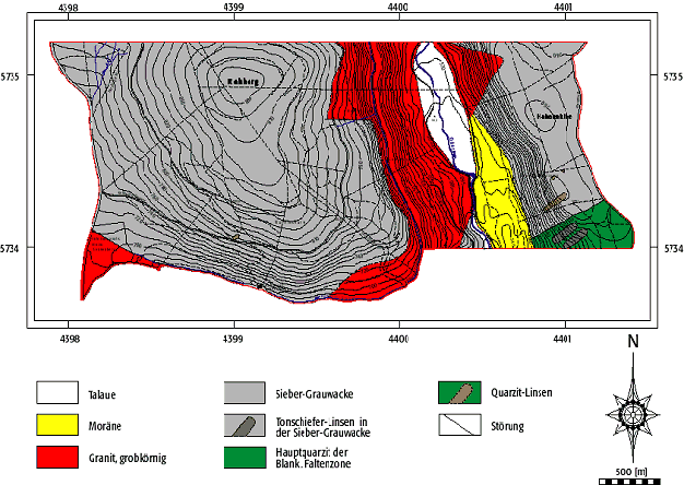 geologische Karte